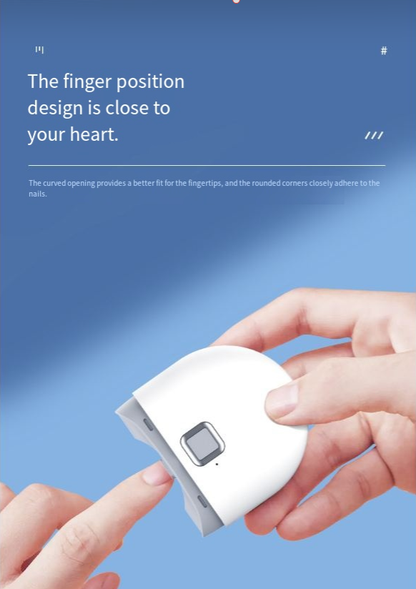 Electric Nail Clipper With Light Nail Polishing Machine